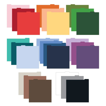 Dividers - Rainbow Cardstock 25/pk