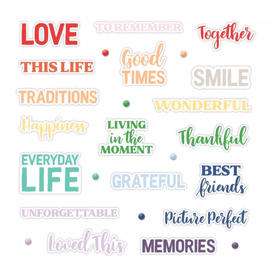 This Life Word Embellishments