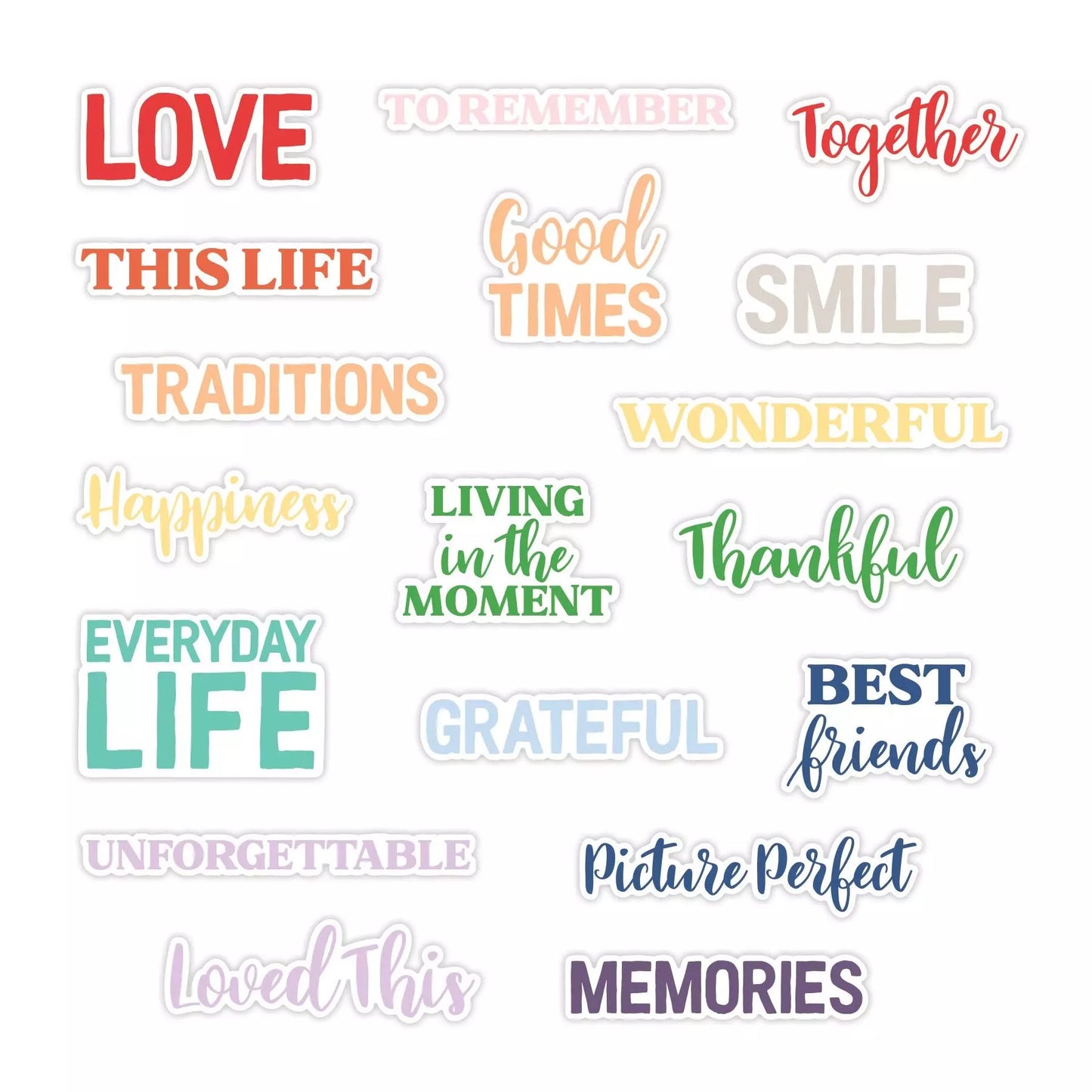 This Life Word Embellishments