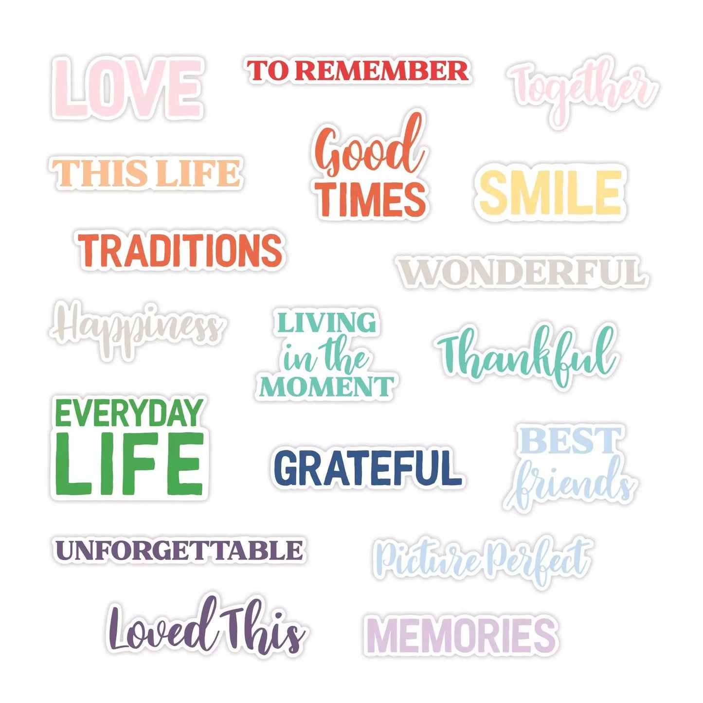 This Life Word Embellishments