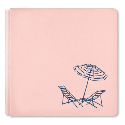 Rose Quartz Relax Into Summer 12x12 Foiled Album Cover