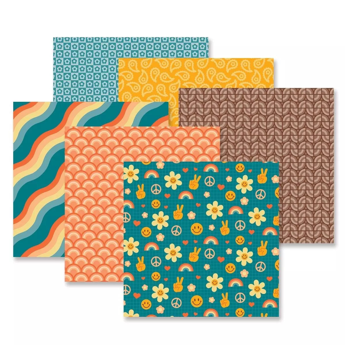 Retro Vibes Paper Pack (12/pk)