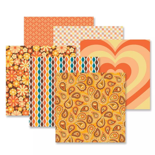 Retro Vibes Paper Pack (12/pk)
