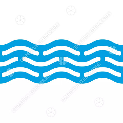 River Waves Border Punch
