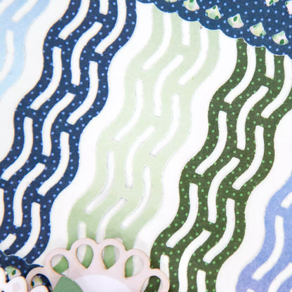 River Waves Border Punch