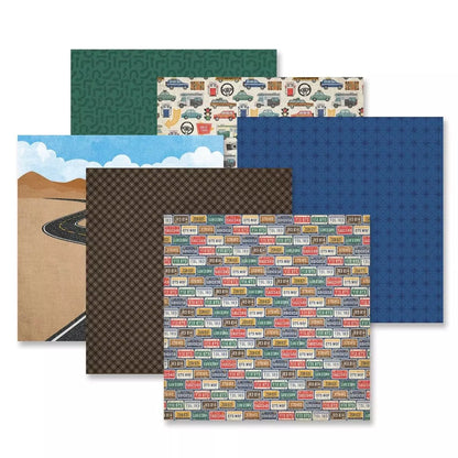 Hit the Road Paper Pack (12/pk)