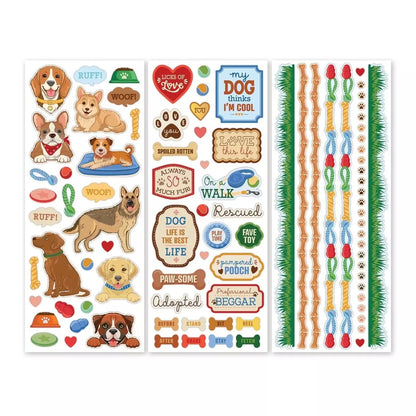Ruffin' It Stickers (3/pk)