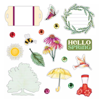 Painted Garden Embellishments