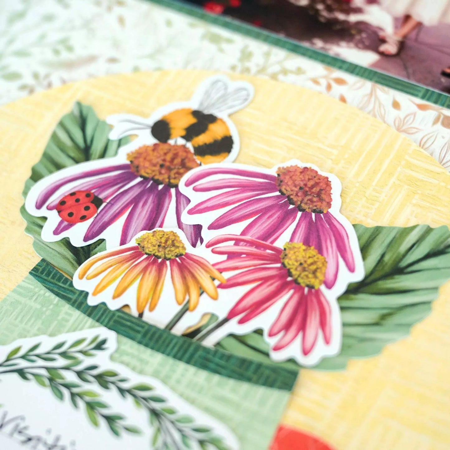 Painted Garden Embellishments