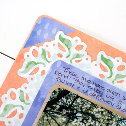Spring Leaves Frame Punch