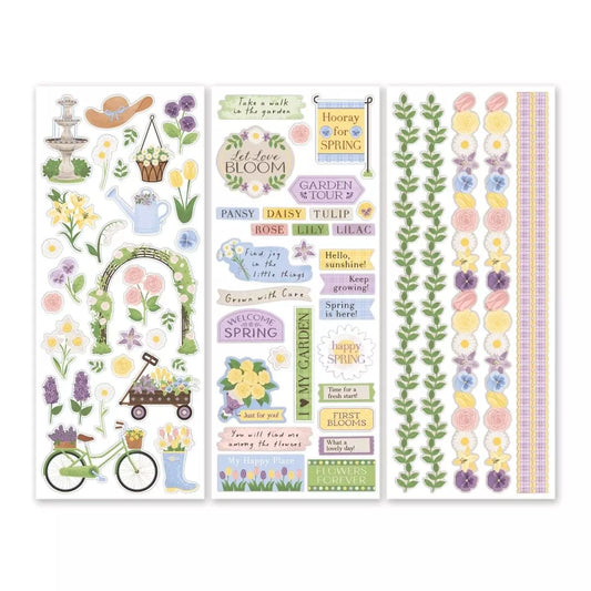 Springtime Soiree Stickers (3/pk)