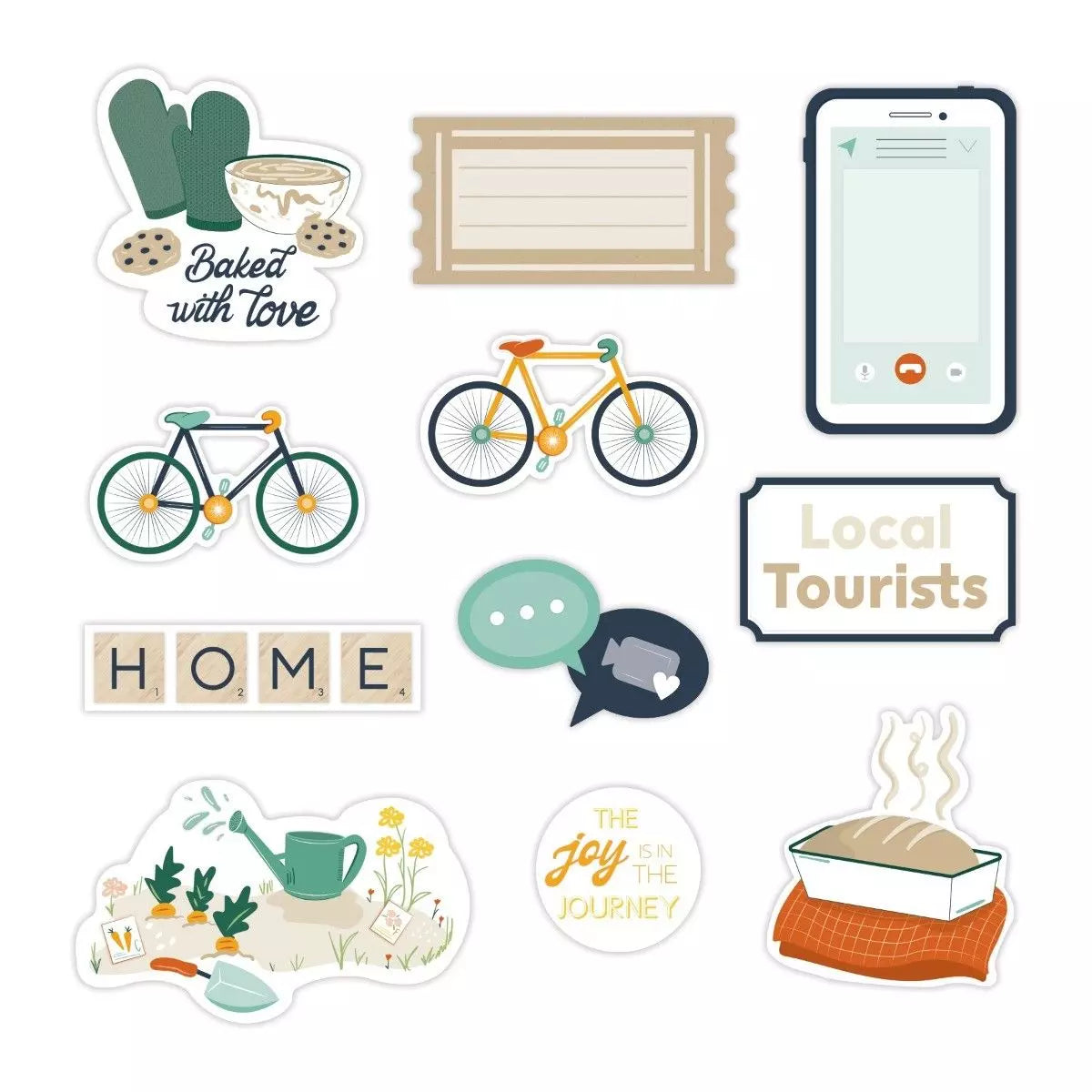Staycation Embellishments