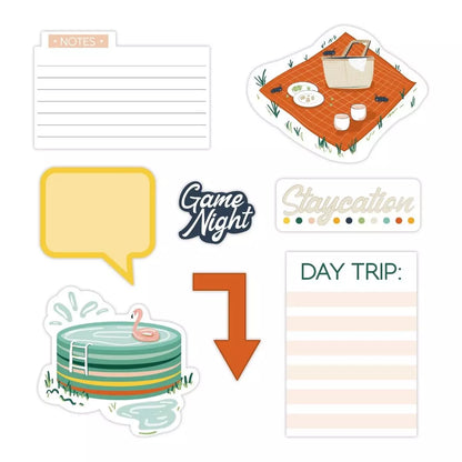 Staycation Embellishments