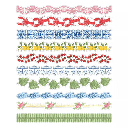 Relax Into Summer Border Embellishments