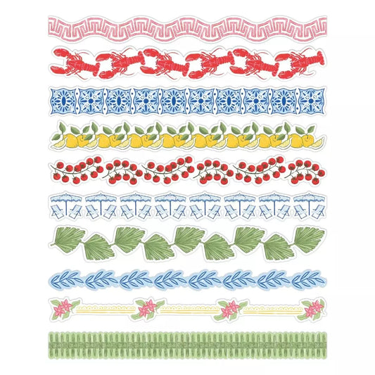 Relax Into Summer Border Embellishments
