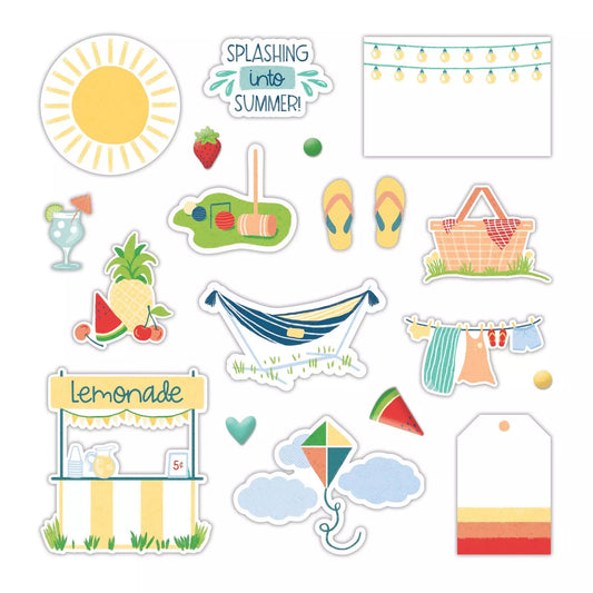 Summer Break Embellishments