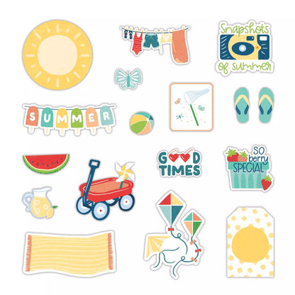 Summer Break Embellishments