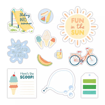 Summer Break Embellishments