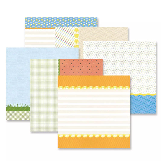 Sunrays for Days Fast2Fab™-Inspired Designer Paper Pack (12/pk)