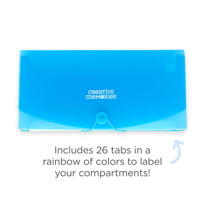 Blue Sticker File Mate