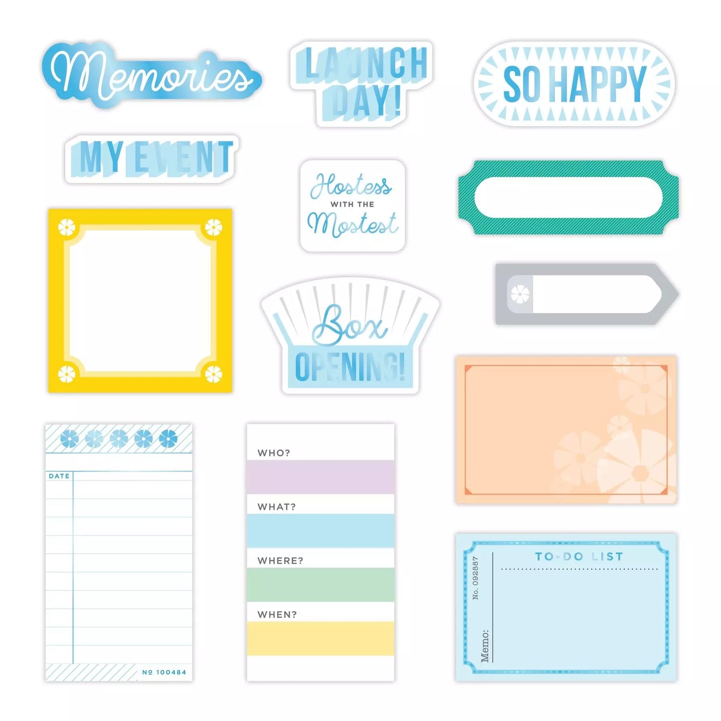 Scrap Happy 2.0 Embellishments