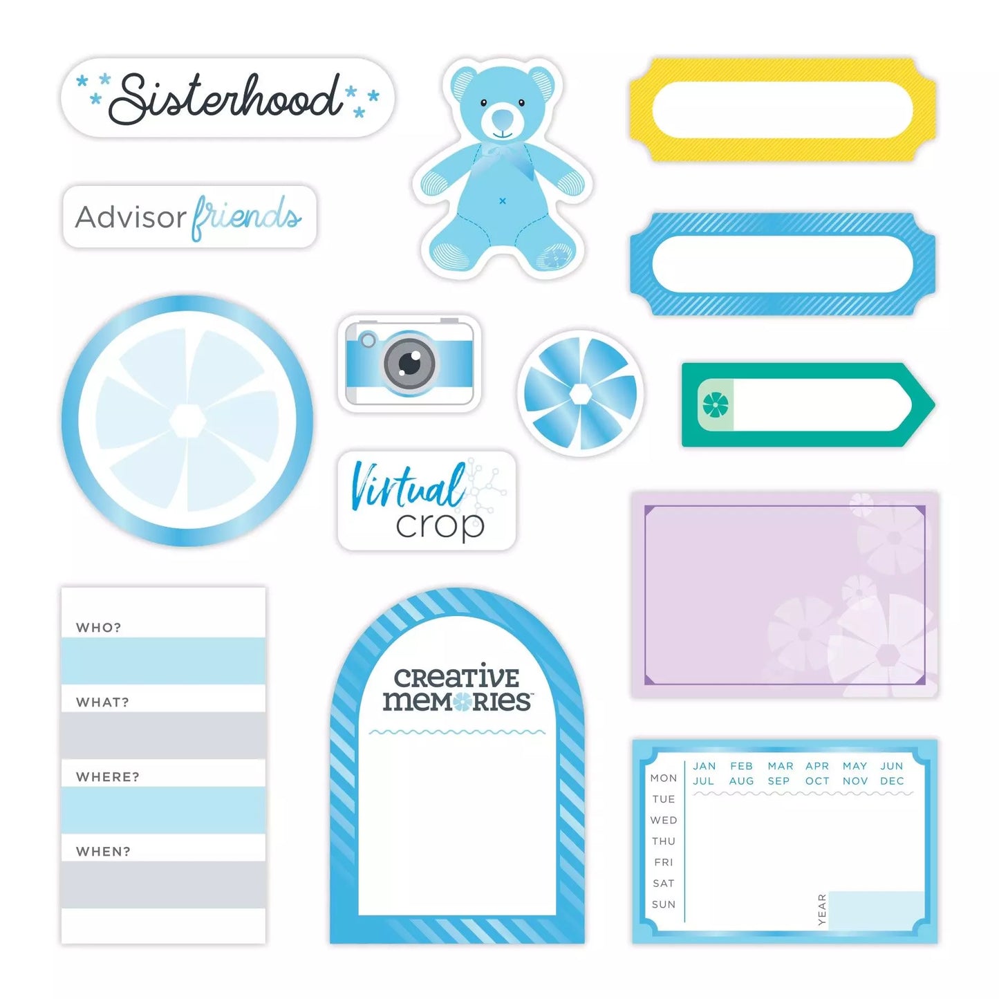 Scrap Happy 2.0 Embellishments