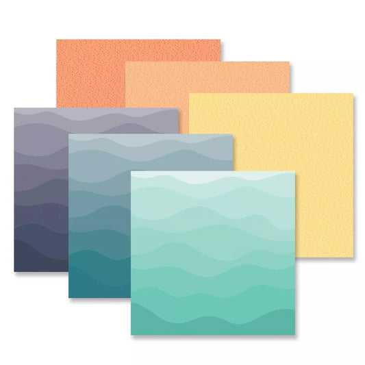 Sun Soaked Tone on Tone Paper Pack