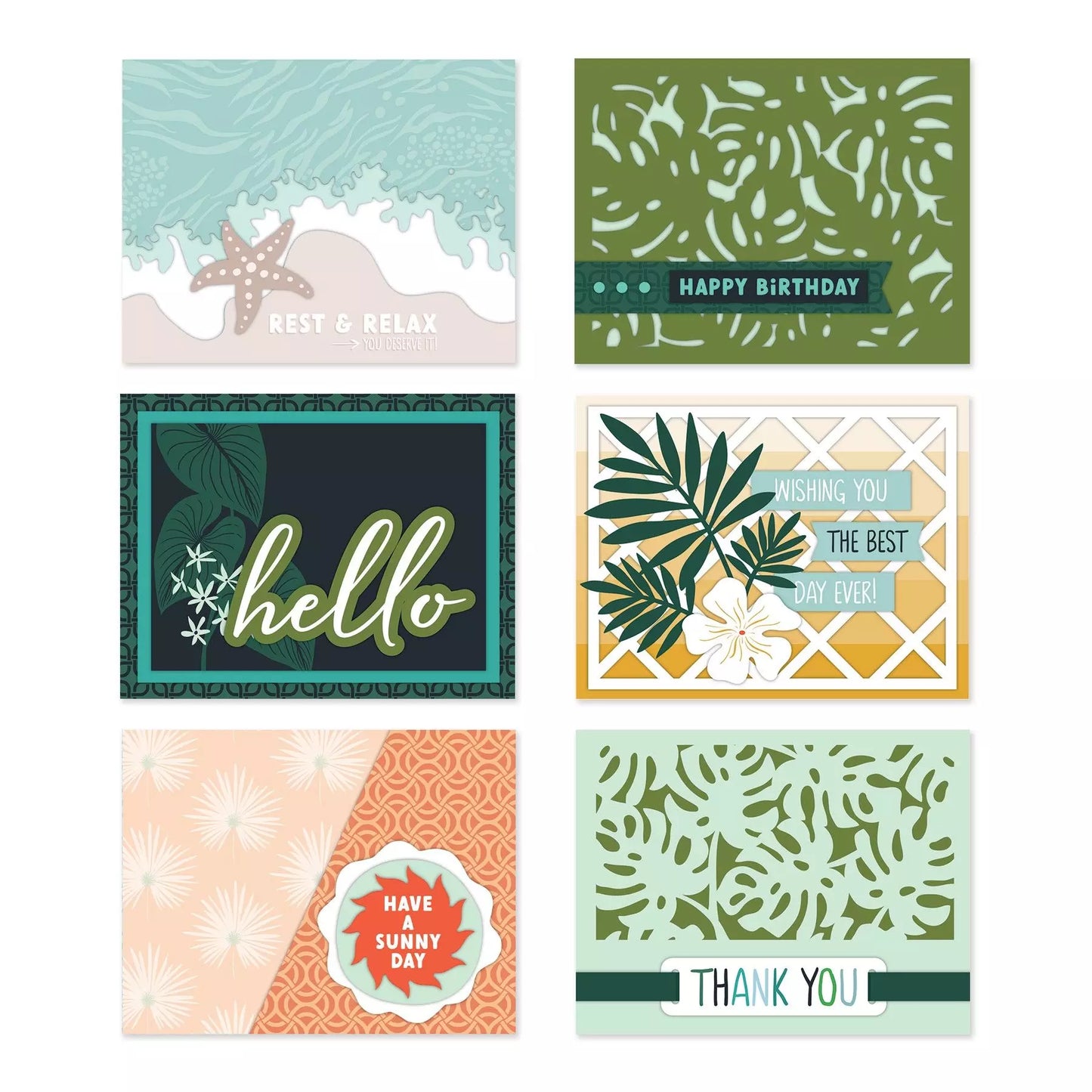 Tropic Time Card Kit (12/pk)