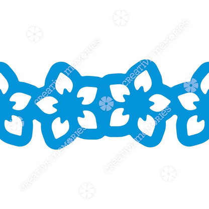 Tropical Flowers Chain Border Maker Cartridge