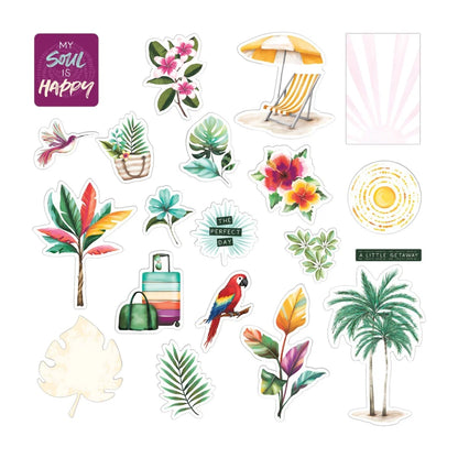 Tropical Garden Embellishments (40/pk)