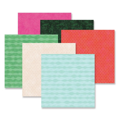 Tropical Garden Tone-on-tone Paper Pack (12/pk)