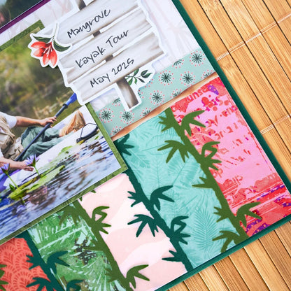 Tropical Garden Tone-on-tone Paper Pack (12/pk)