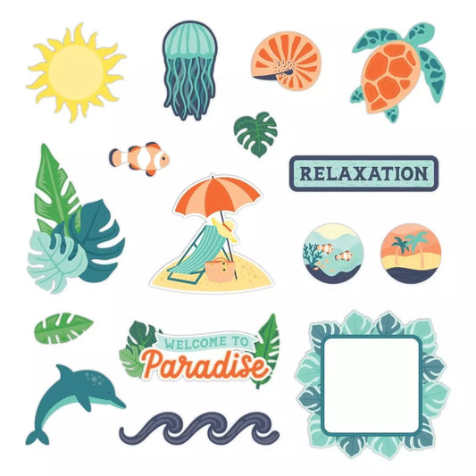 Sun Soaked Embellishments