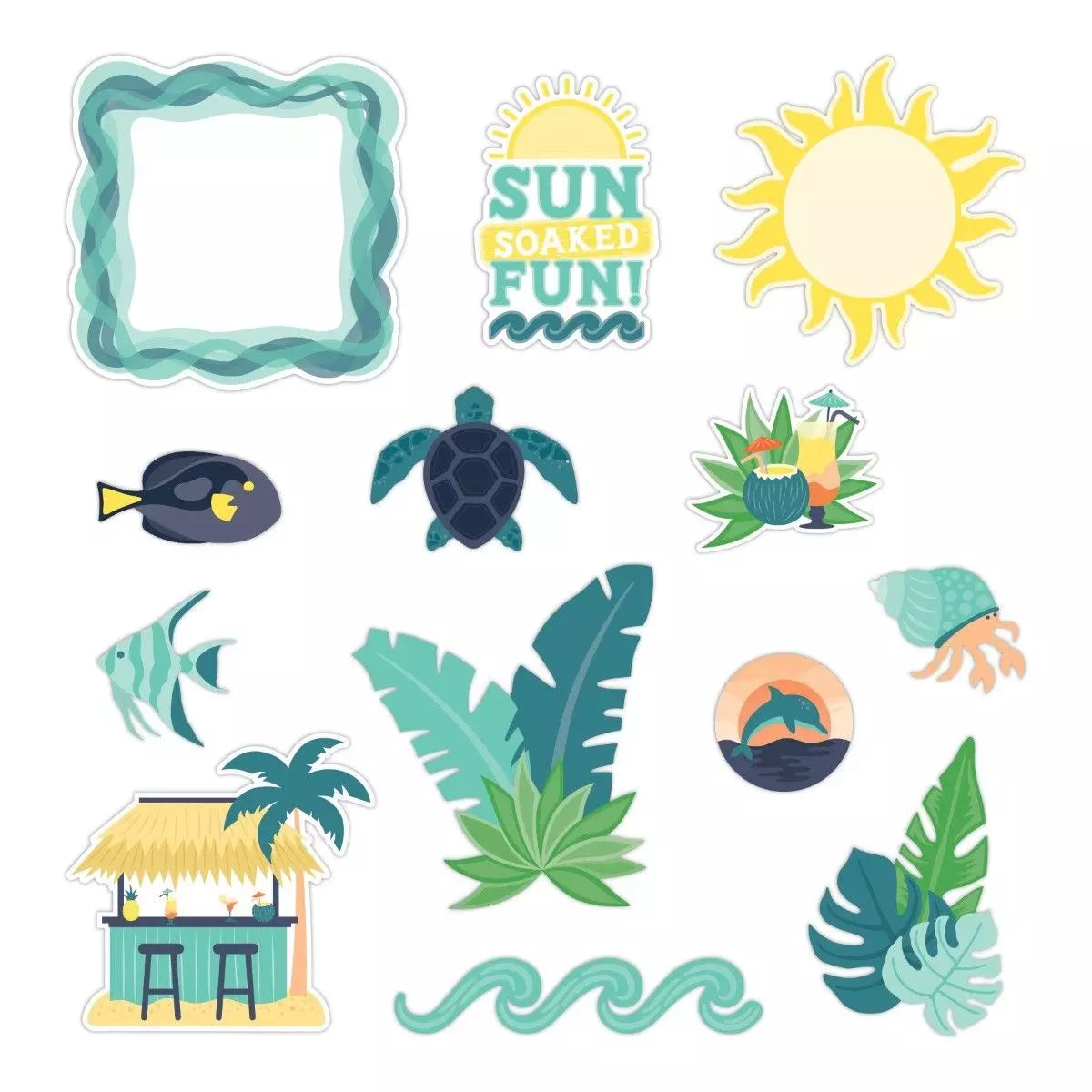 Sun Soaked Embellishments