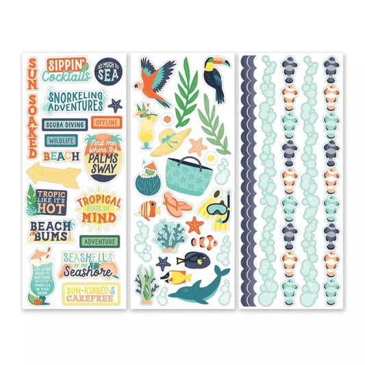 Sun Soaked Stickers