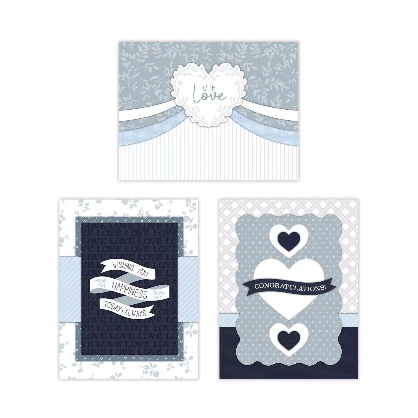 Something Blue Trio Card Kit