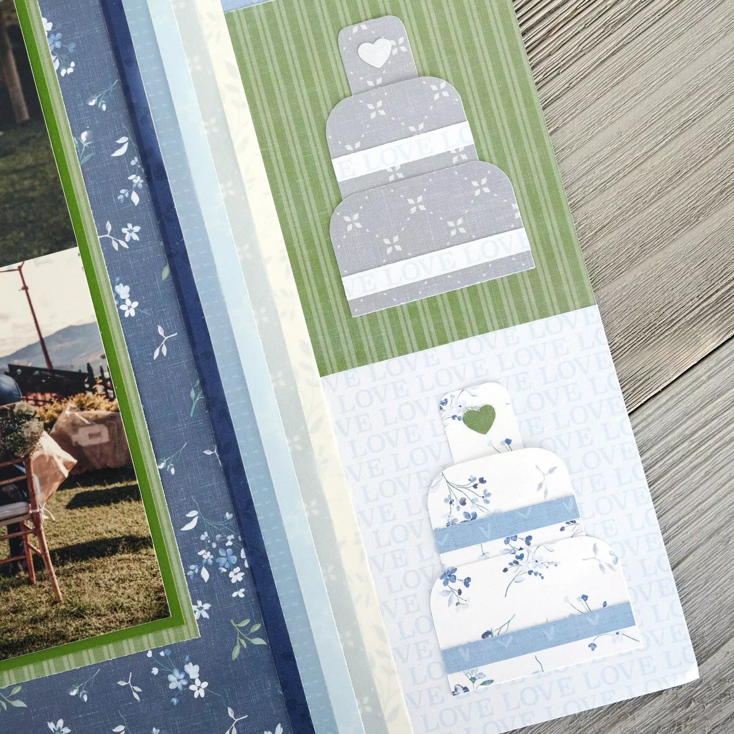 Something Blue Designer Paper