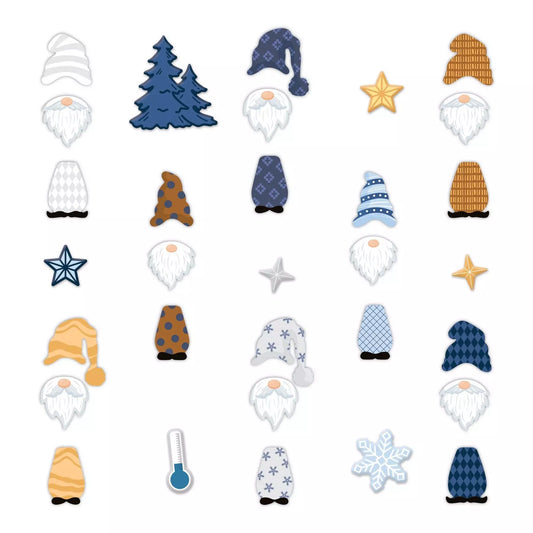 Welcome Winter Gnome Embellishments