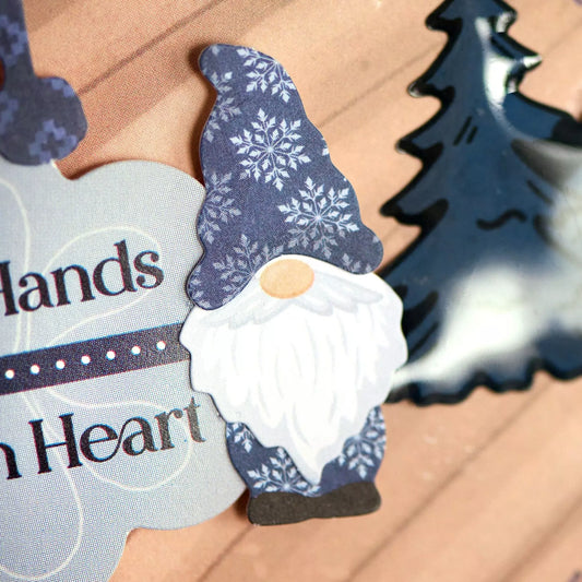 Welcome Winter Gnome Embellishments