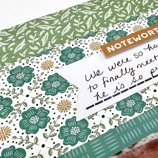 Welcoming Woodblock Prints Designer Paper Pack
