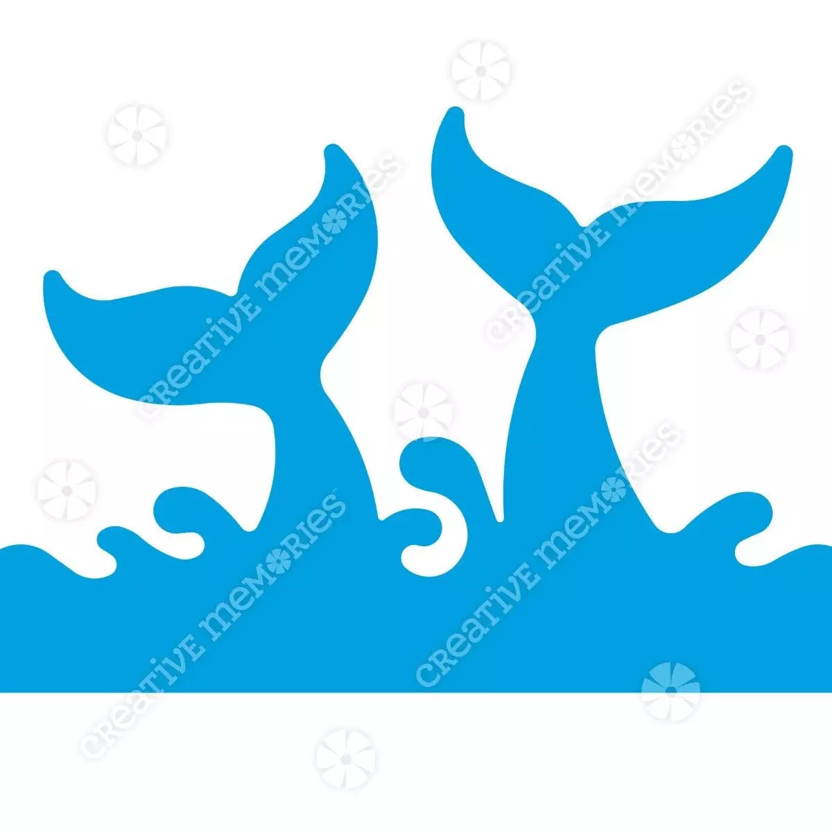 Whale Tail Border Punch