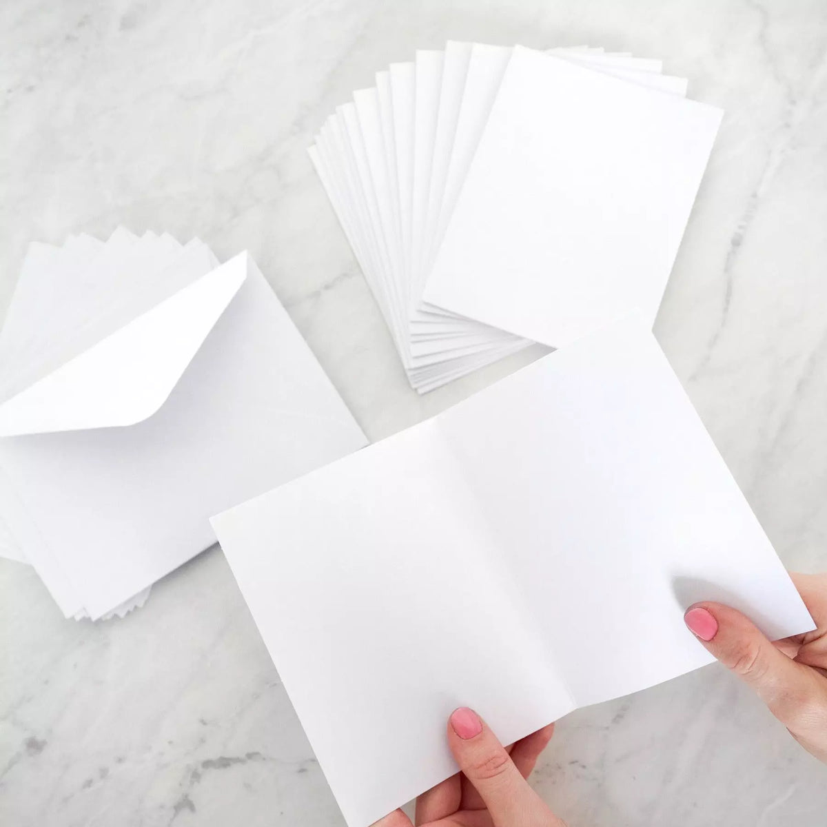White Cards & Envelopes (15/pk)