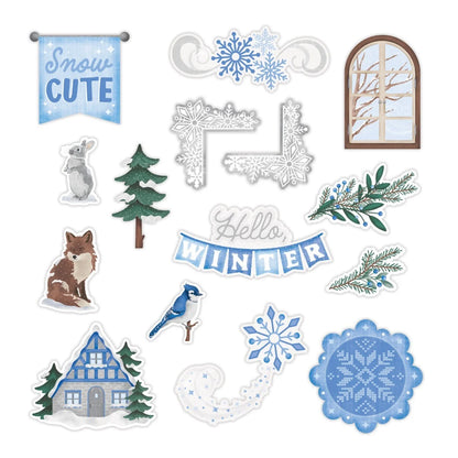 Winter Bliss Embellishments (40/pk)