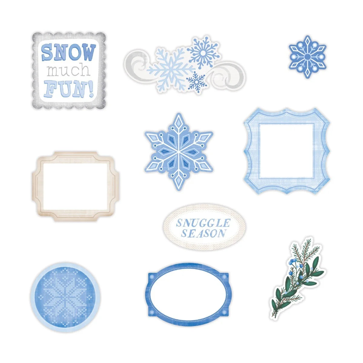 Winter Bliss Embellishments (40/pk)