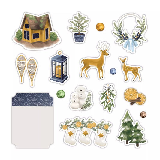 Nordic Winter Embellishments