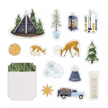 Nordic Winter Embellishments