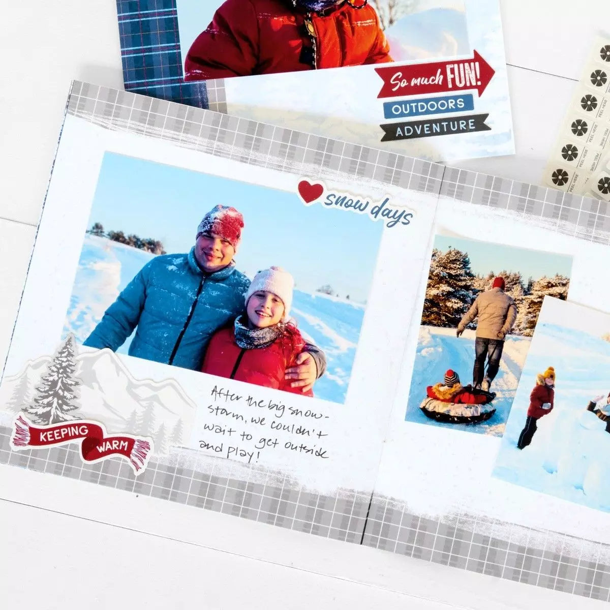 Flurry of Fun 8x8 Paper Album