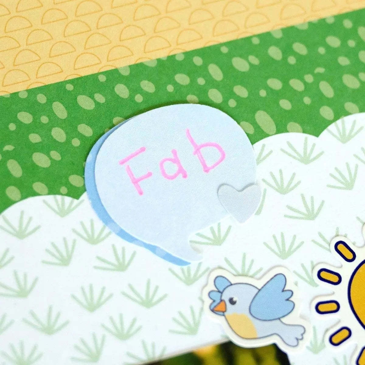 Word Bubble Mini Punch
