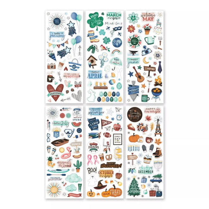 Noteworthy Days Stickers (6/pk)