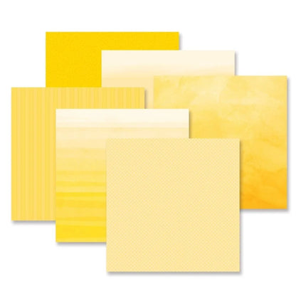 Yellow Gradient Best Hits Designer Paper Pack